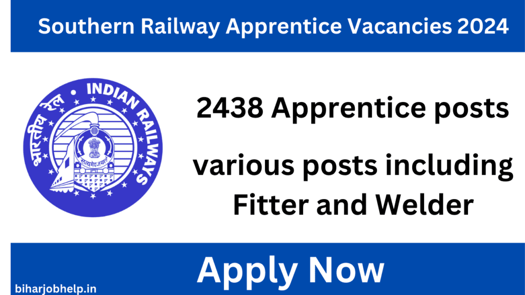 Southern Railway 2438 Vacancy Recruitment