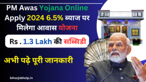 PM Awas Yojana Online Apply 2024