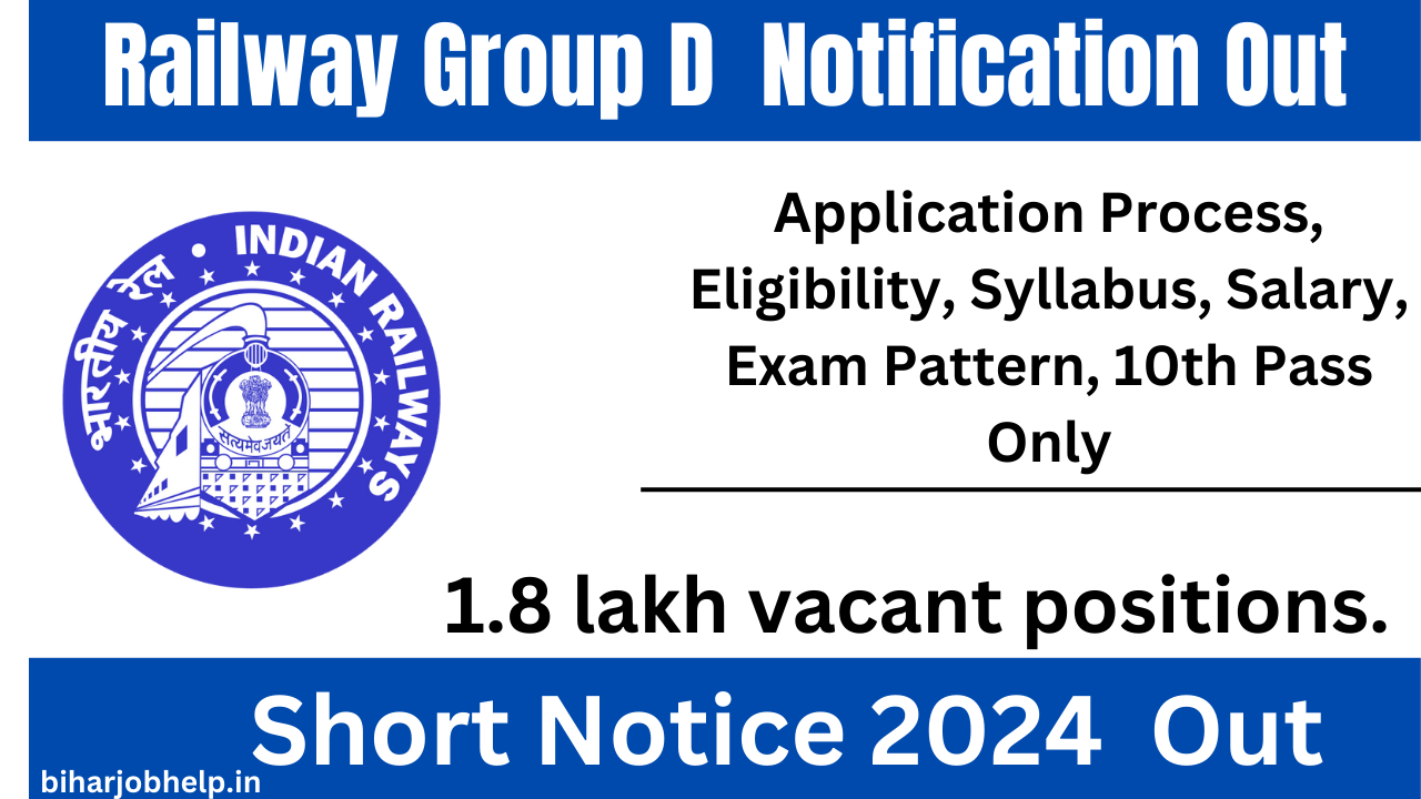 Railway Group d vacancy 2024