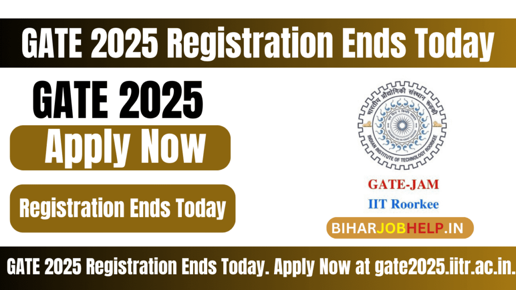 GATE 2025 Registration