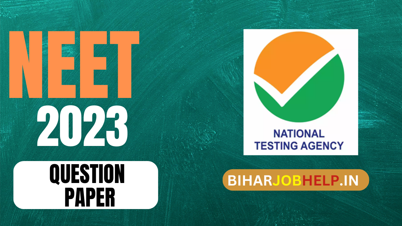 NEET 2023 Question Paper PDF