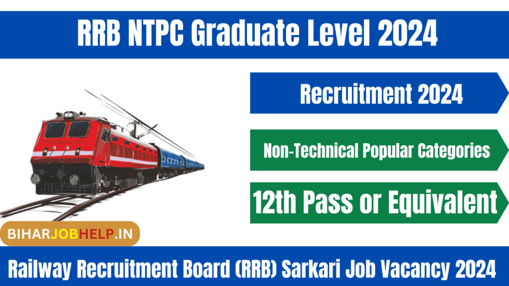 RRB NTPC Graduate Level 2024