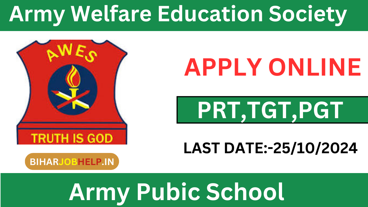 AWES Recruitment 2024