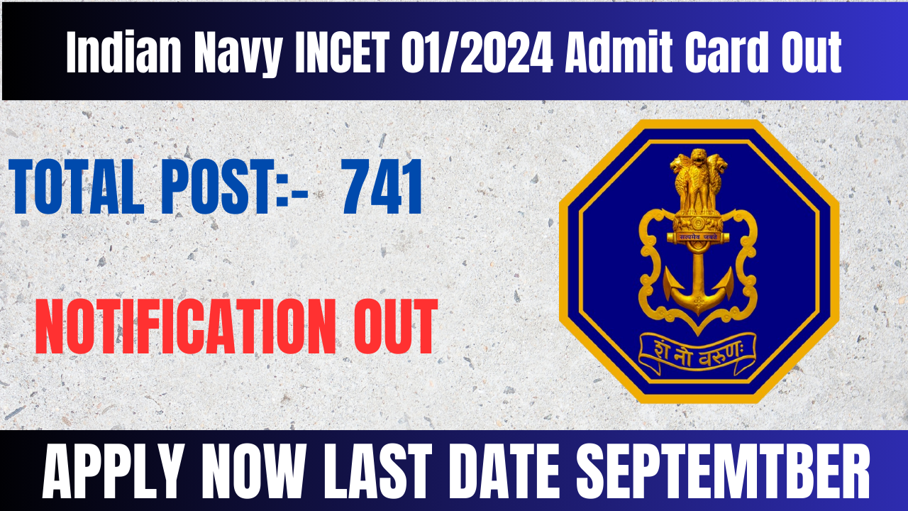 Indian Navy INCET 01 2024