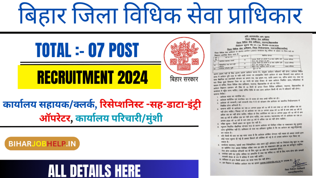 Bihar LADCS Recruitment 2024