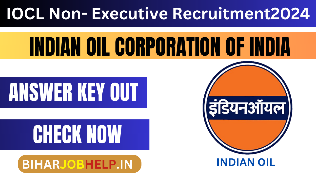 IOCL Non-Executive Answer Key 2024