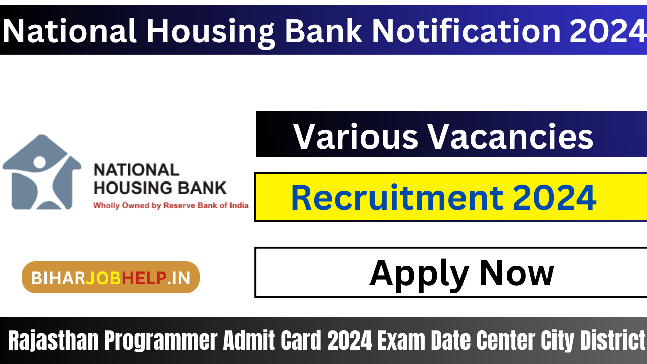 NHB Recruitment 2024