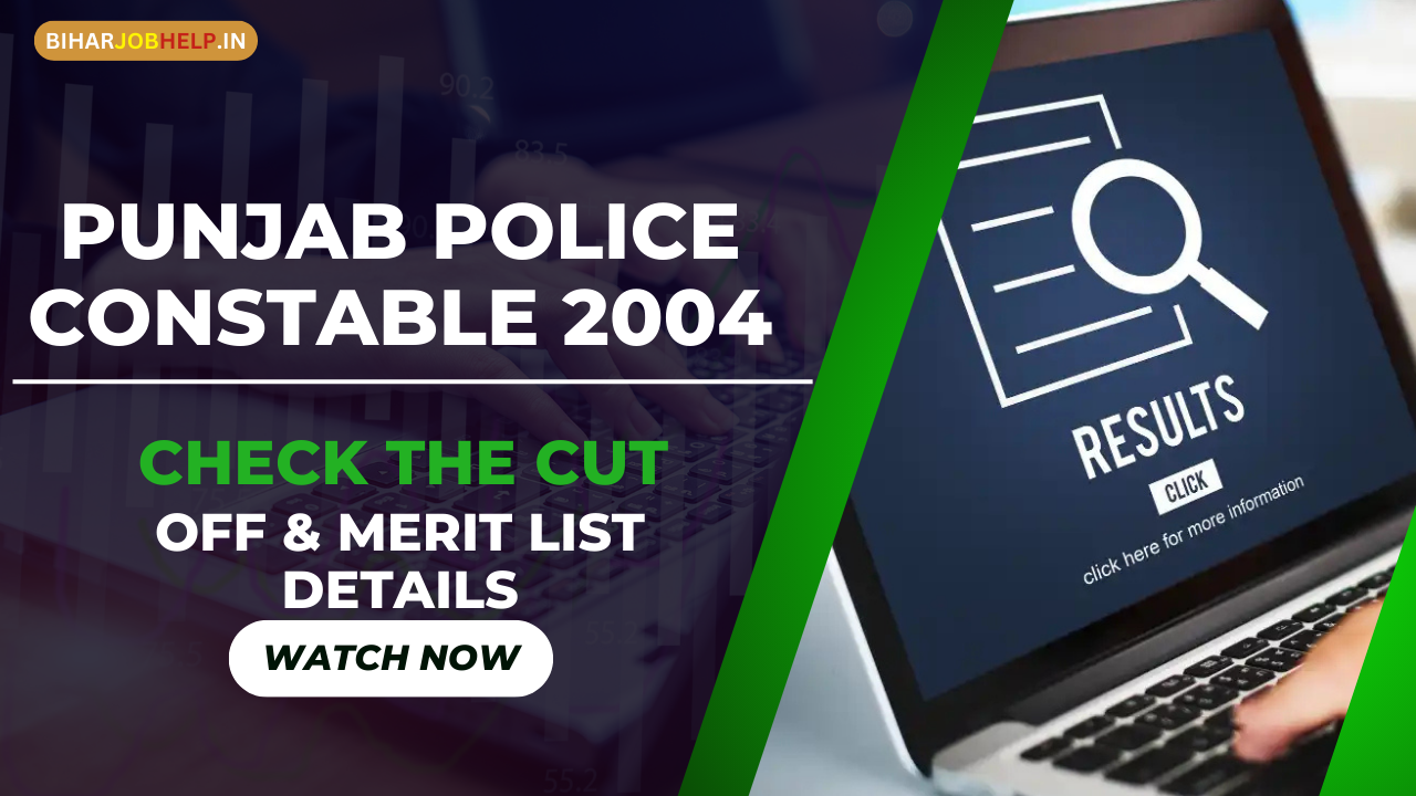 Punjab Police Constable Result 2024