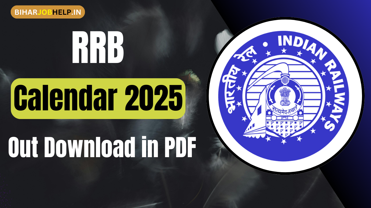 RRB Exam Calendar 2025