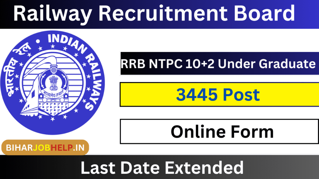 RRB NTPC Under Graduate Application 2024