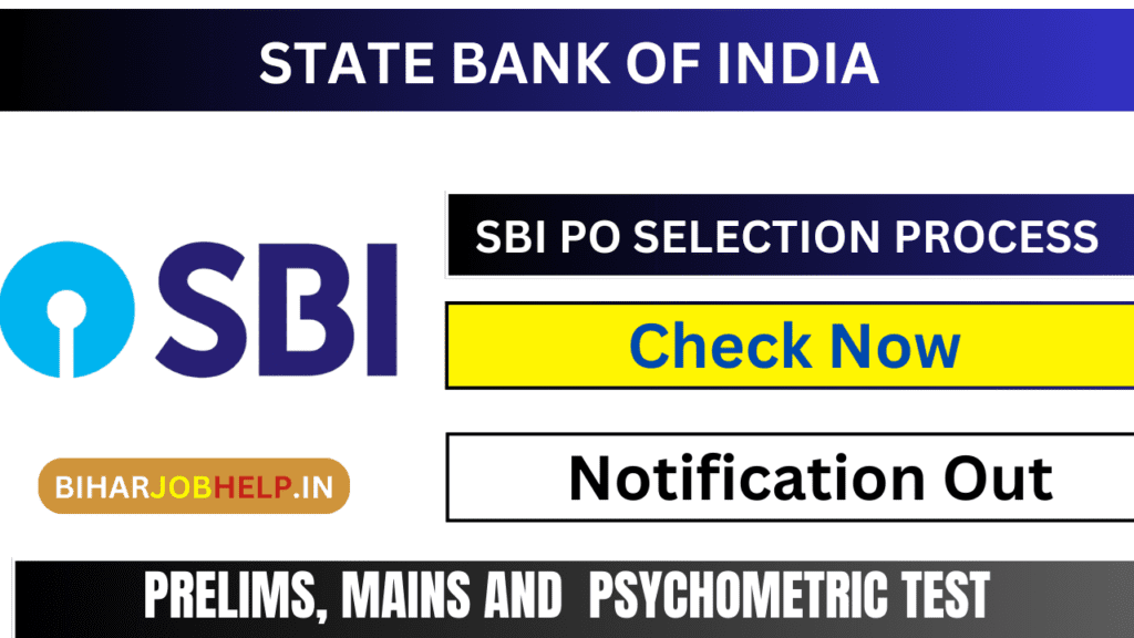 SBI PO Notification 2024