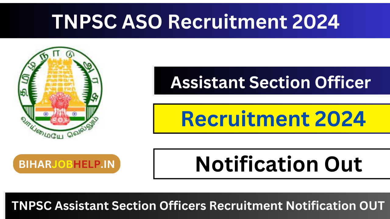 TNPSC ASO Recruitment 2024