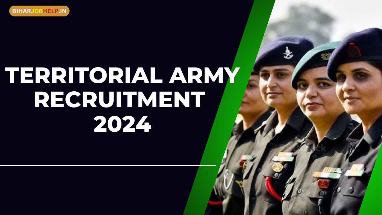 Territorial Army Recruitment 2024