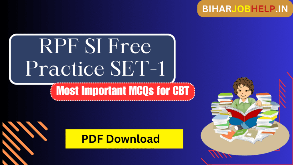 RPF SI Free Practice SET-1