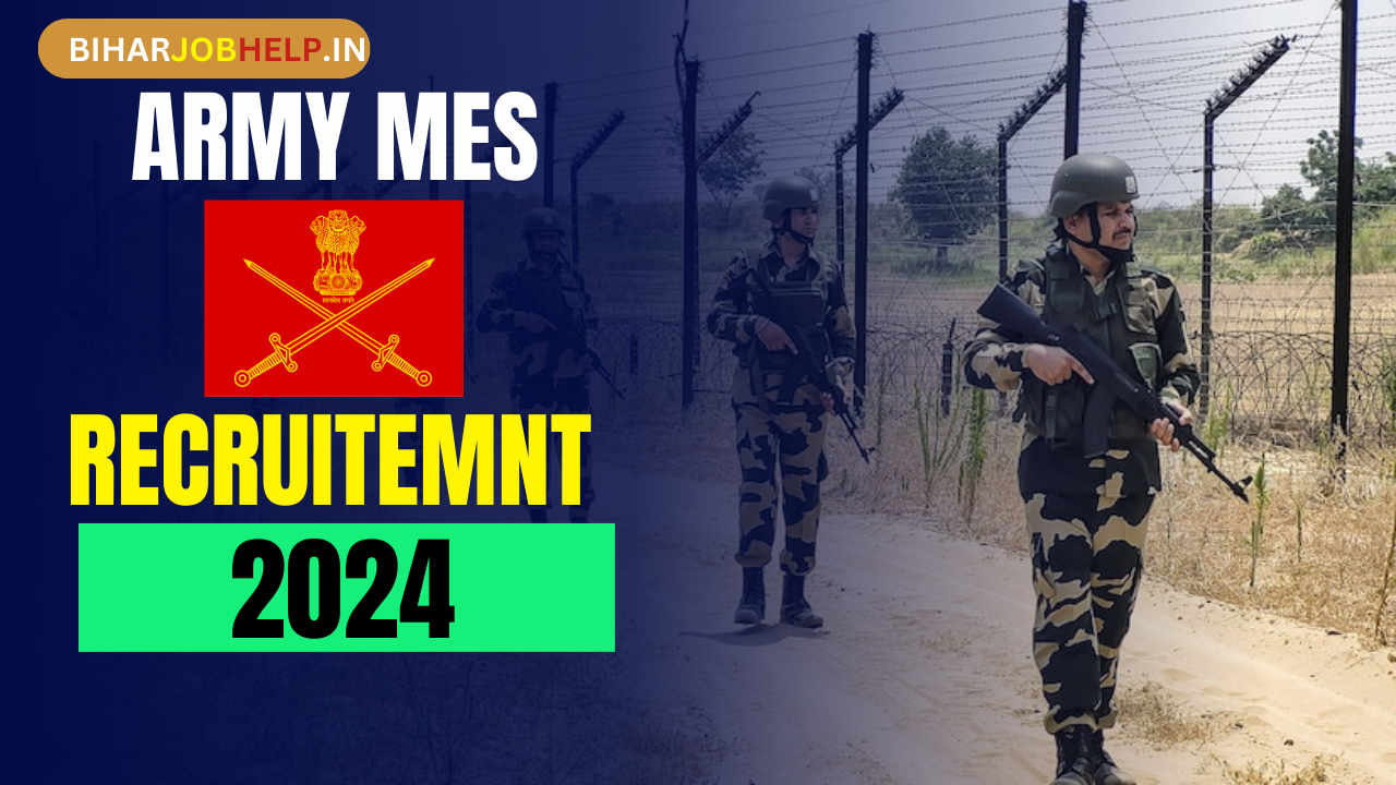 Army MES Recruitment 2024