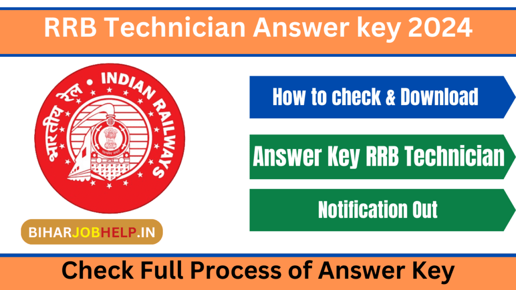 RRB Technician Answer key 2024