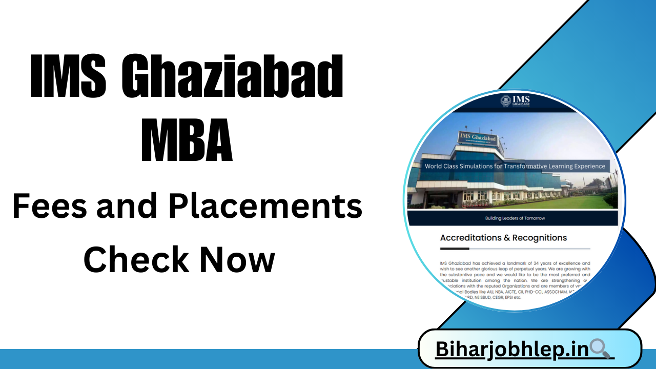 IMS Ghaziabad MBA Fees and Placements