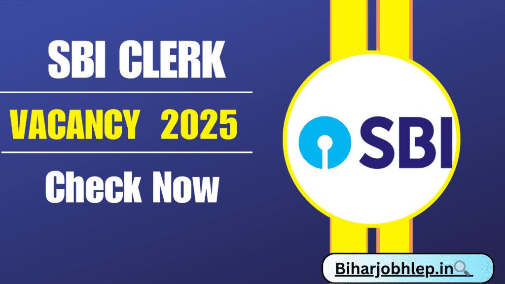 SBI Clerk Vacancy 2025