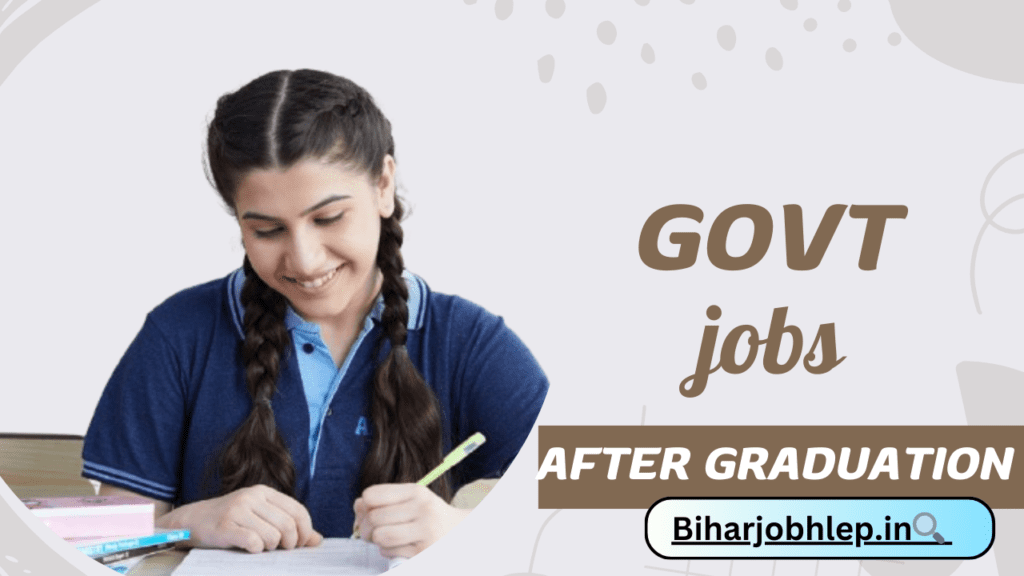 list of government jobs after graduation