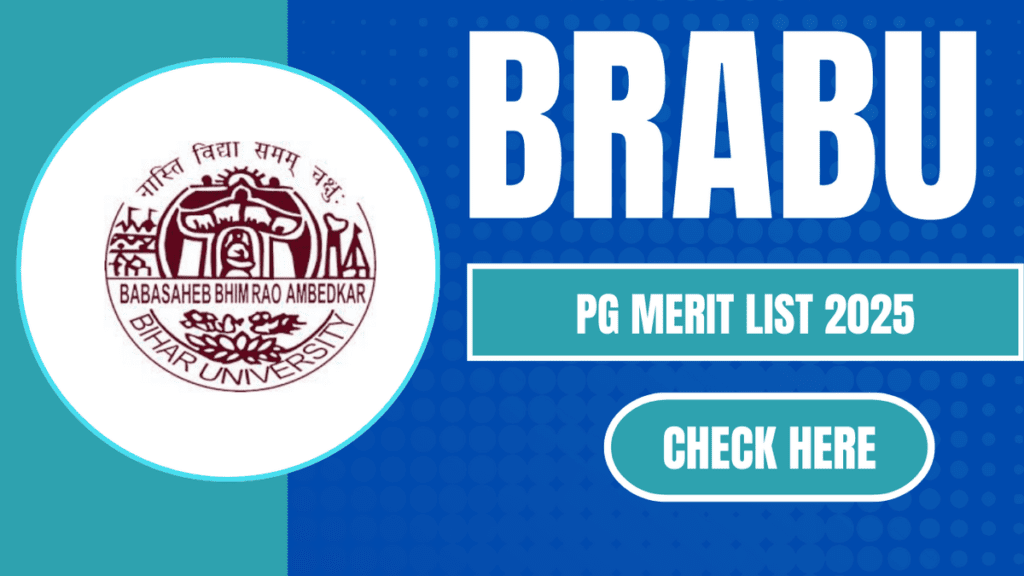 BRABU PG Admission 2024-26 Merit list PDF Out For M.A, M.Com & M.Sc मैं नामांकन के लिए 2nd मेरिट लिस्ट जारी हो चुकी है। अभी करें डाउनलोड यहाँ से