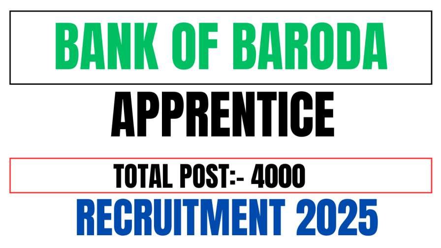 Bank of Baroda Apprentice Recruitment 2025