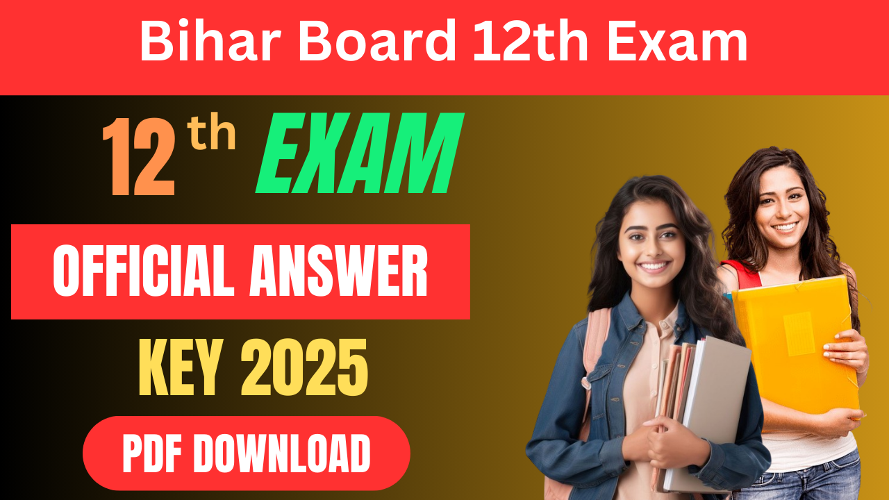 Bihar Board 12th Answer Key 2025