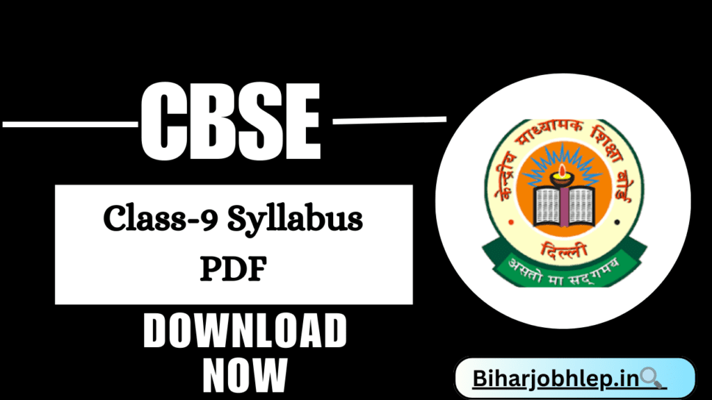 CBSE Class 9 Syllabus 2021