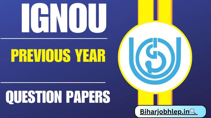 Download IGNOU Previous Year Solved Question