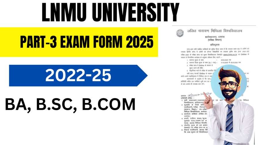 LNMU Part 3 Exam Form Fill-Up 2025