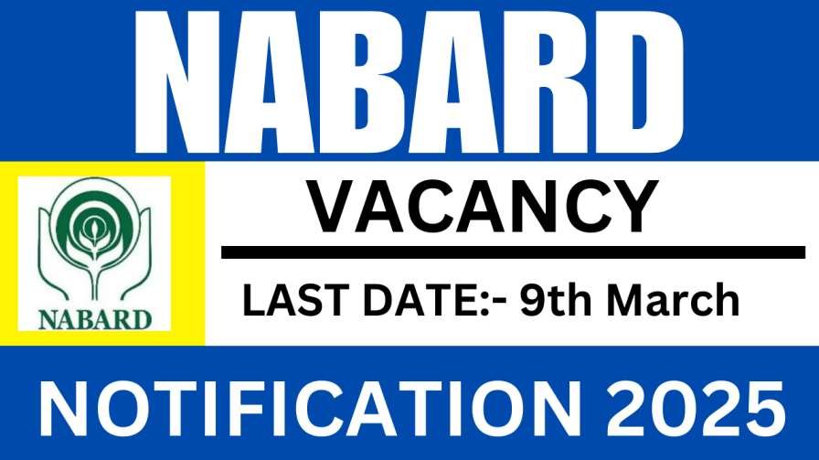 NABARD CFO Vacancy Notification 2025