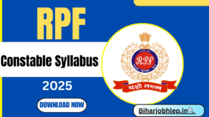 RPF Constable Syllabus 2025