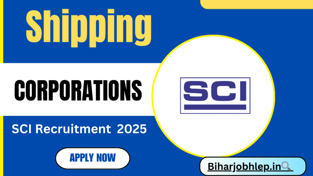 Shipping Corporation (SCI) Radio Operator Recruitment 2025